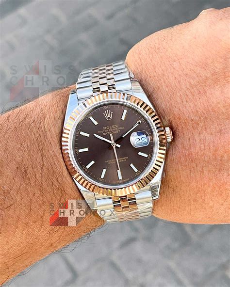 rolex datejust chocolate scritta bianc|rolex datejust.